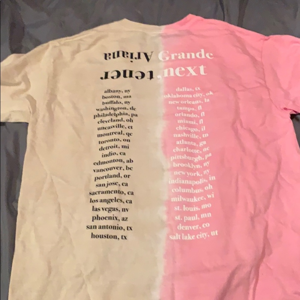 Ariana grande tour shirt